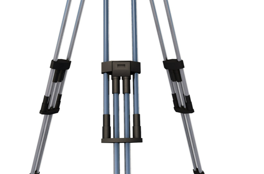 3D TV Studio Camera Pedestal tripod 3D model_6