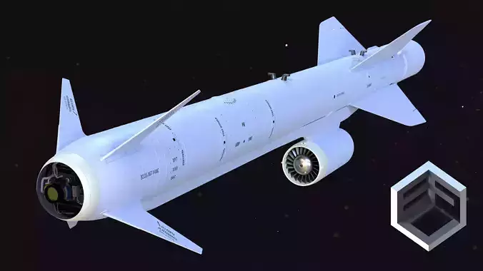Kh-59ME Cruise Missile  3D model