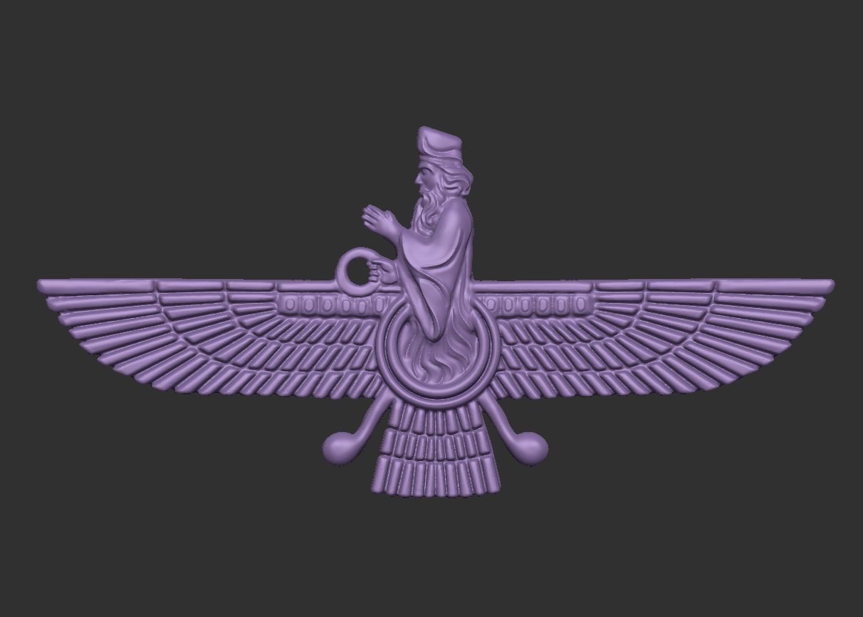 Farvahar 3D print model_1