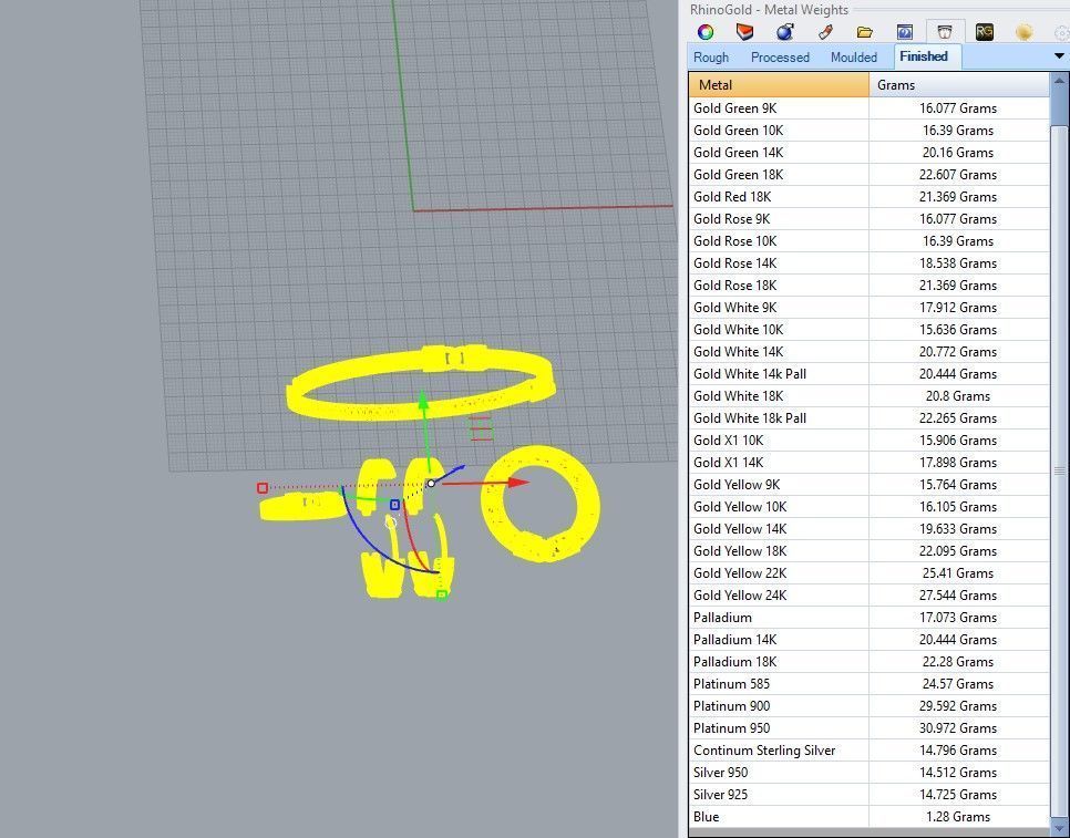 Branded enamel set 3D print model_6