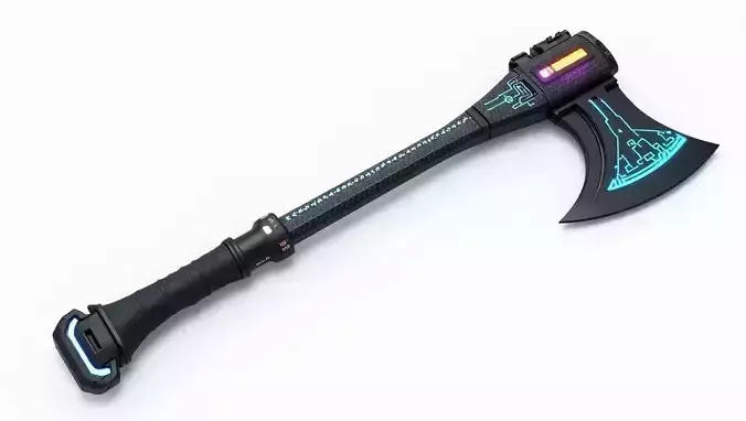 Tech Hatchet 3D Model