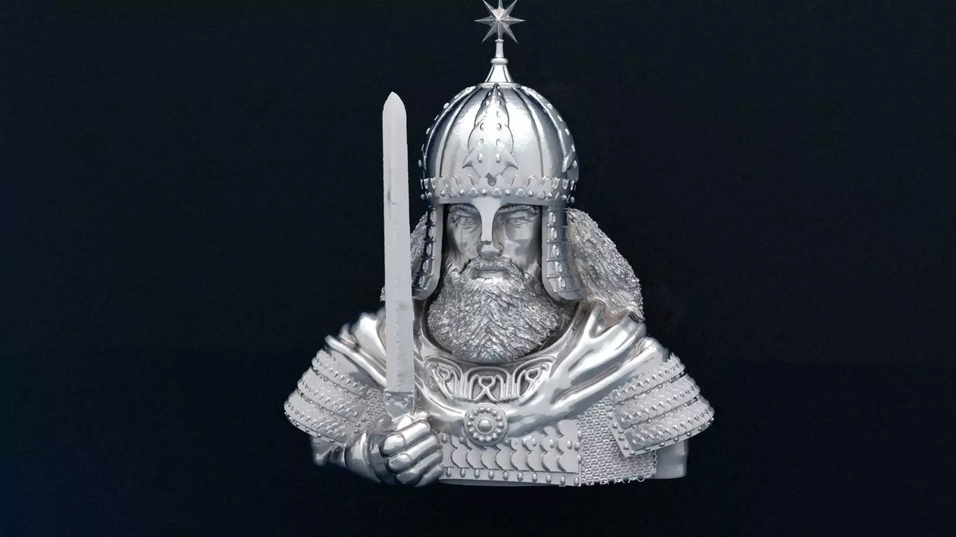 Babak The Conqueror Sculpture 3D print model