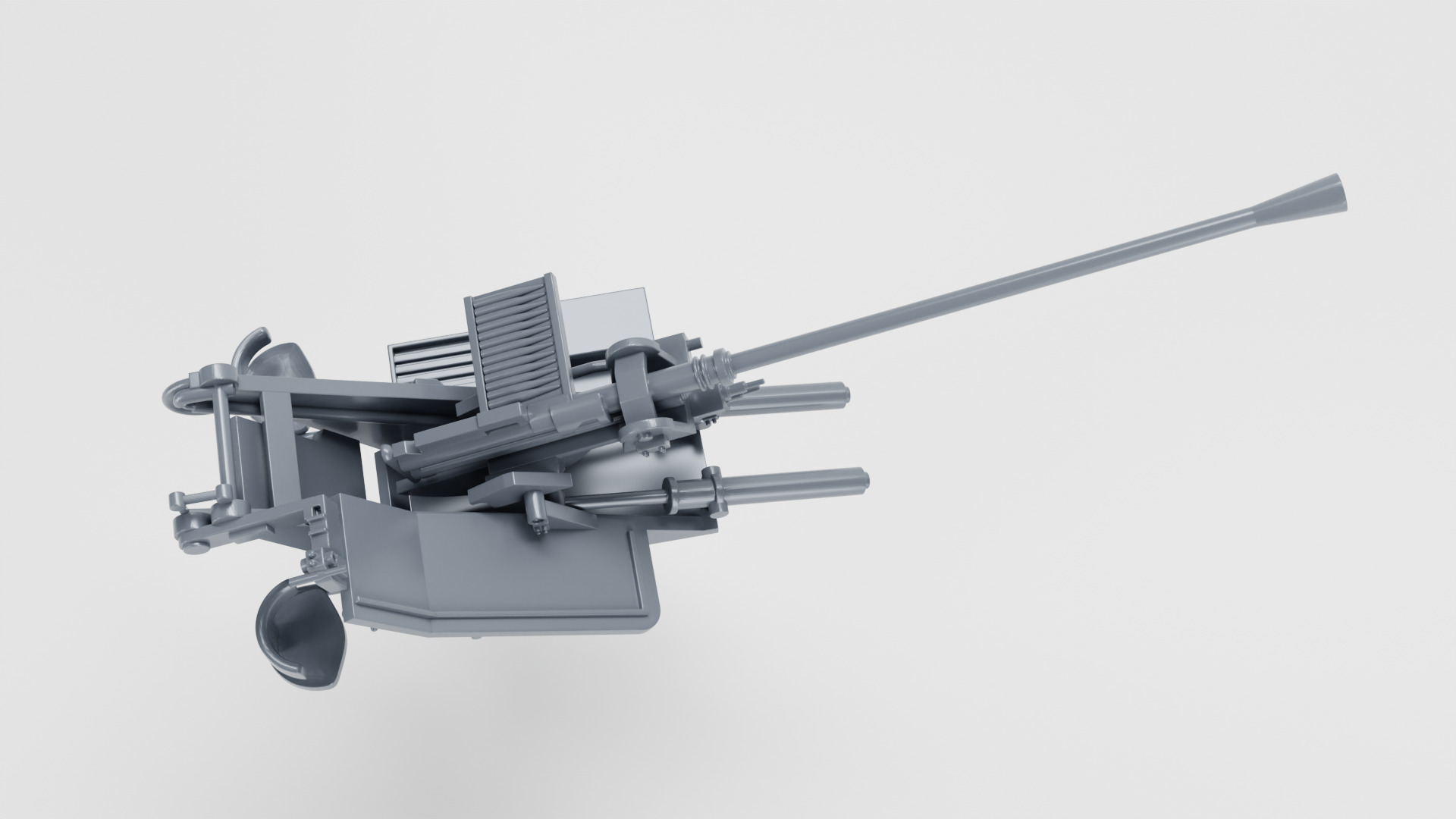 Sd Kfz 6-2 - 37mm Flak 36 Auf 5t Zugkraftwagen 3D print model_15