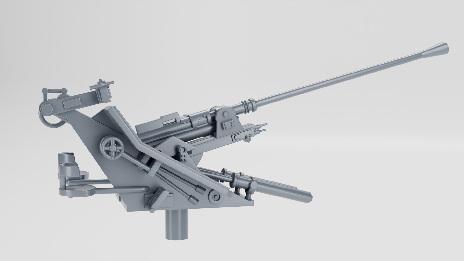 Sd Kfz 6-2 - 37mm Flak 36 Auf 5t Zugkraftwagen 3D print model_13