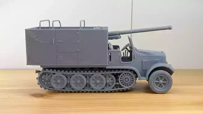 Sd Kfz 6-3 - 7-62cm Pak 36 Auf 5t Zugkraftwagen -Diana 3D print model