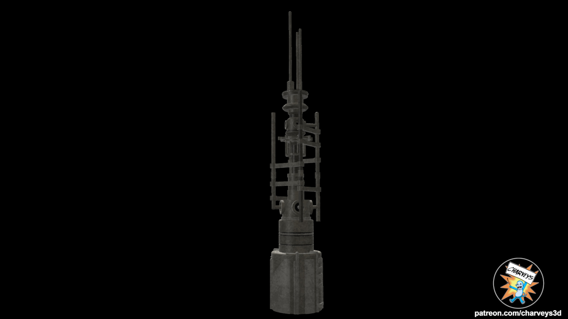  Star Wars Mos Eisley Spire for 4 and 6 inch figures  3D print model_4