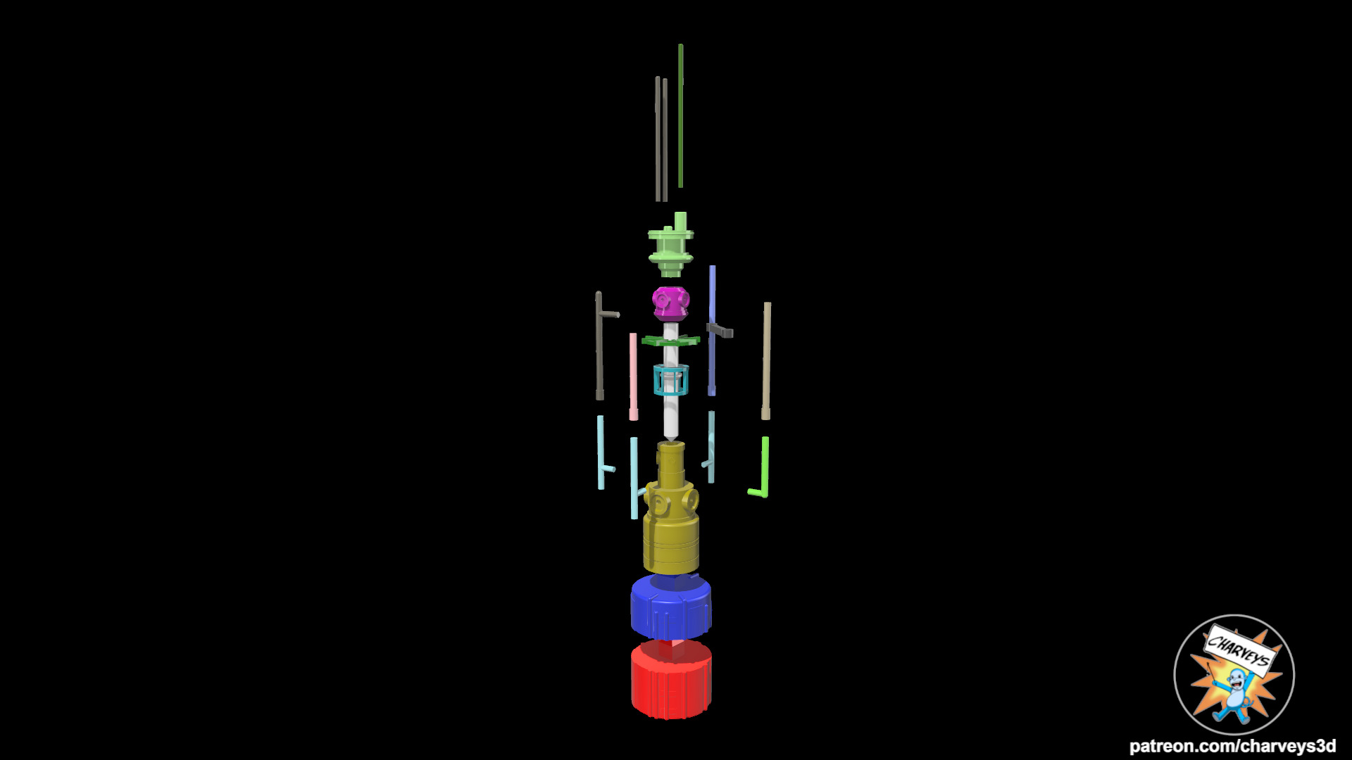  Star Wars Mos Eisley Spire for 4 and 6 inch figures  3D print model_7