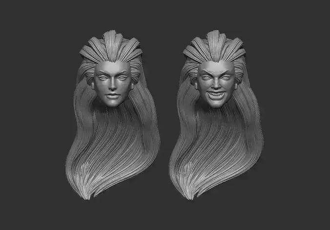 Volcana Headsculpt for Action Figures