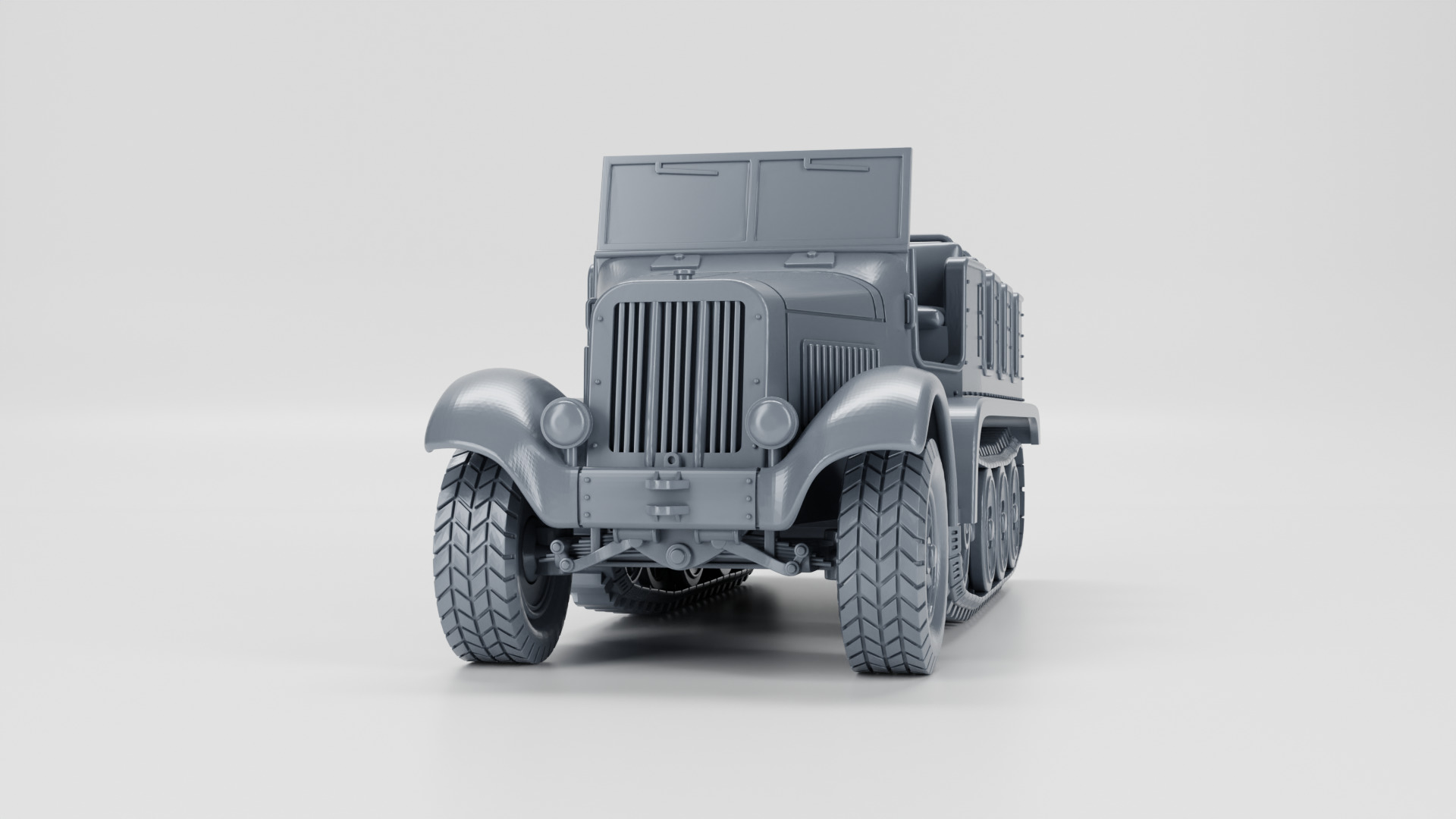 Sd Kfz 6 Zugkraftwagen 5t 3D print model_3