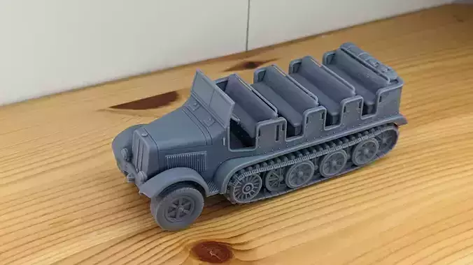 Sd Kfz 6 Zugkraftwagen 5t 3D print model