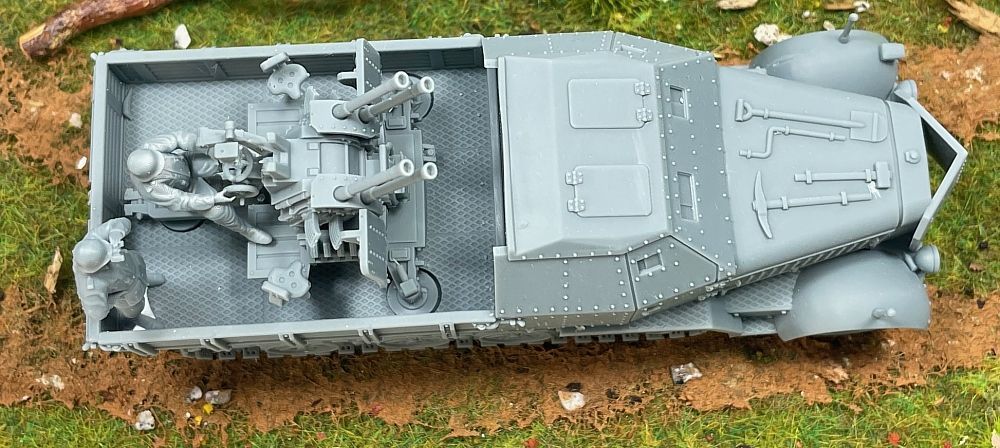 Sd Kfz 7-1 with 20mm Flakvierling 38 3D print model_24