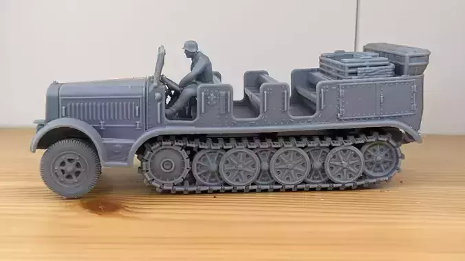 Sd Kfz 7 - Mittlerer Zugkraftwagen 8t 3D print model