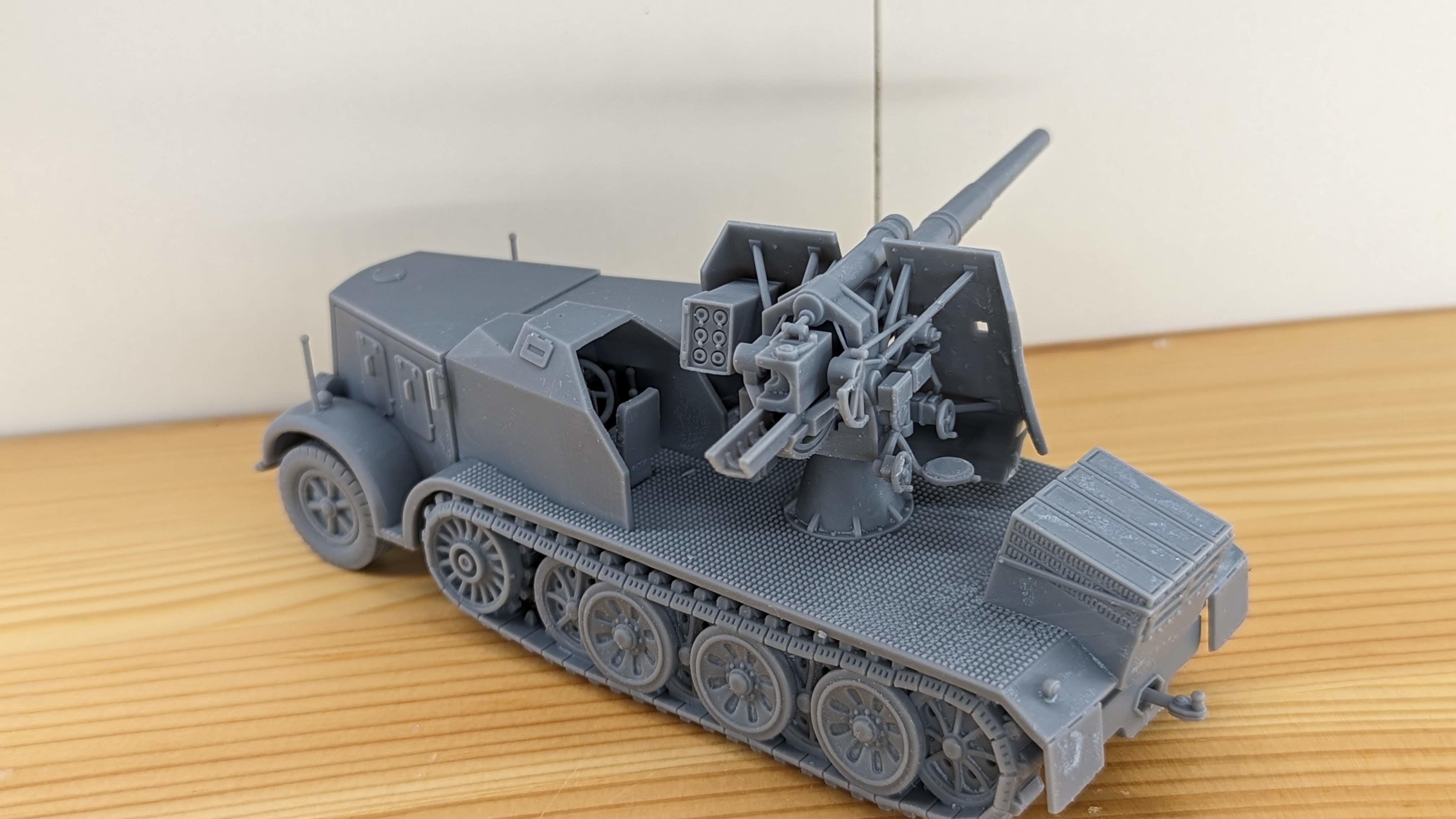 Sd Kfz 8 - 88mm Flak 18 auf Schwere Zugkraftwagen 12t 3D print model_10