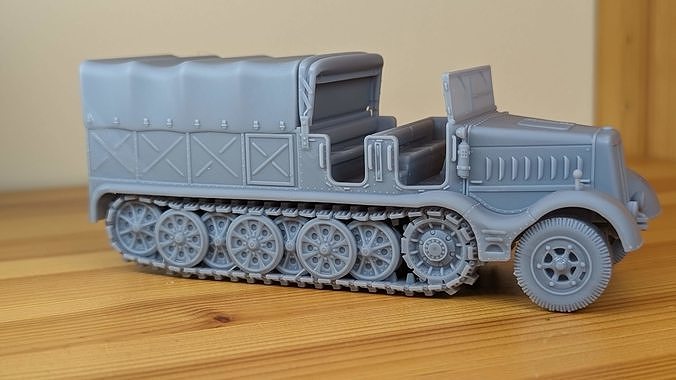 Sd Kfz 9 Zugkraftwagen 18t - FAMO 3D print model