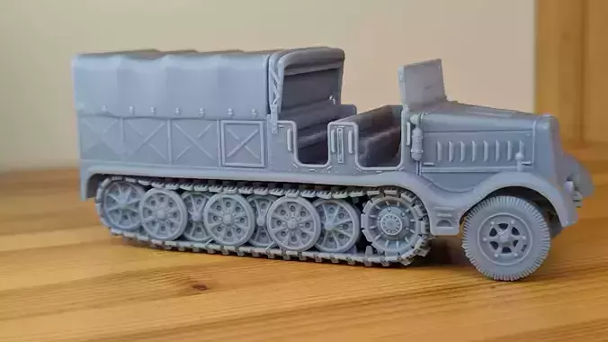 Sd Kfz 9 Zugkraftwagen 18t - FAMO