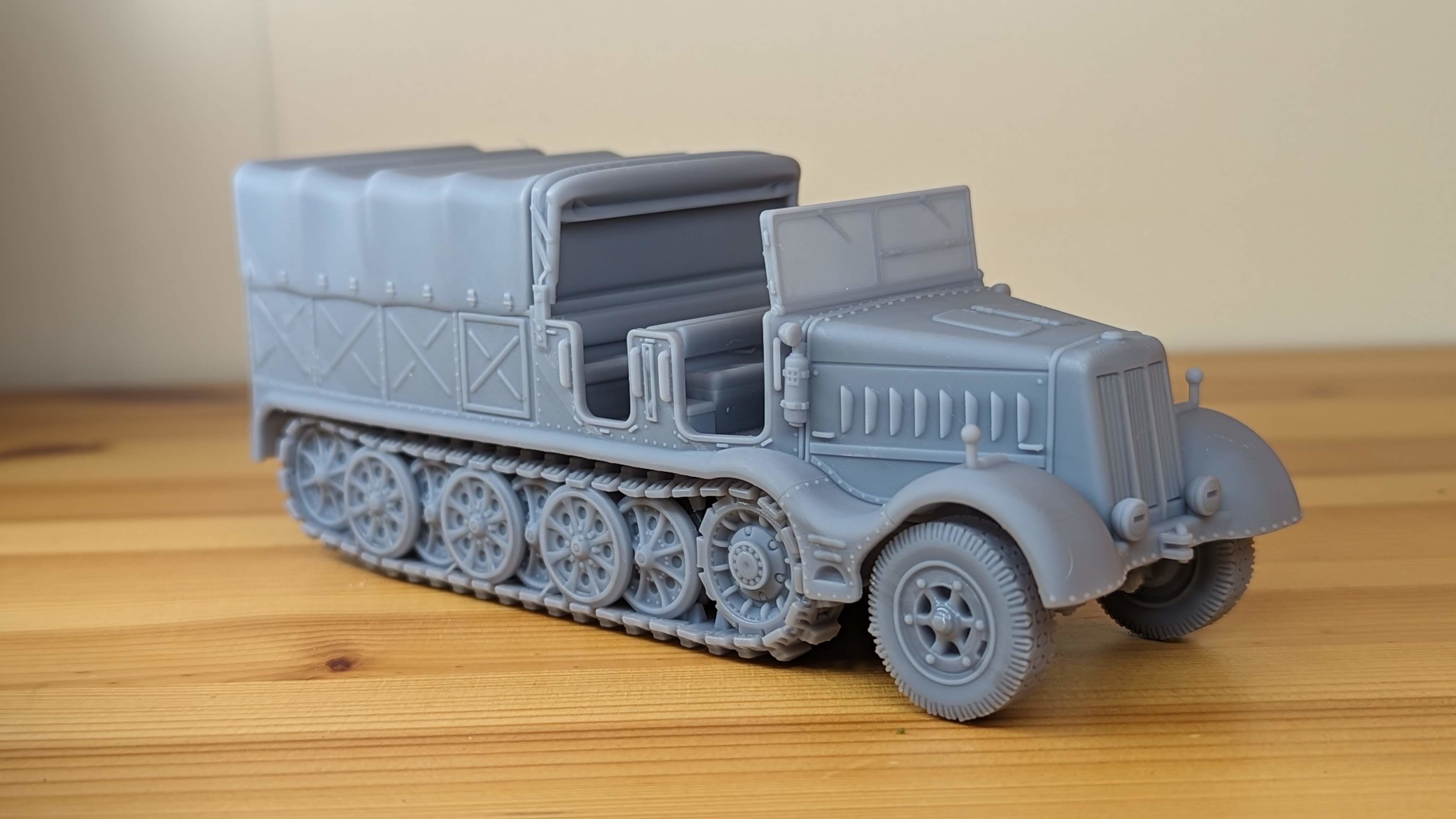 Sd Kfz 9 Zugkraftwagen 18t - FAMO 3D print model_2