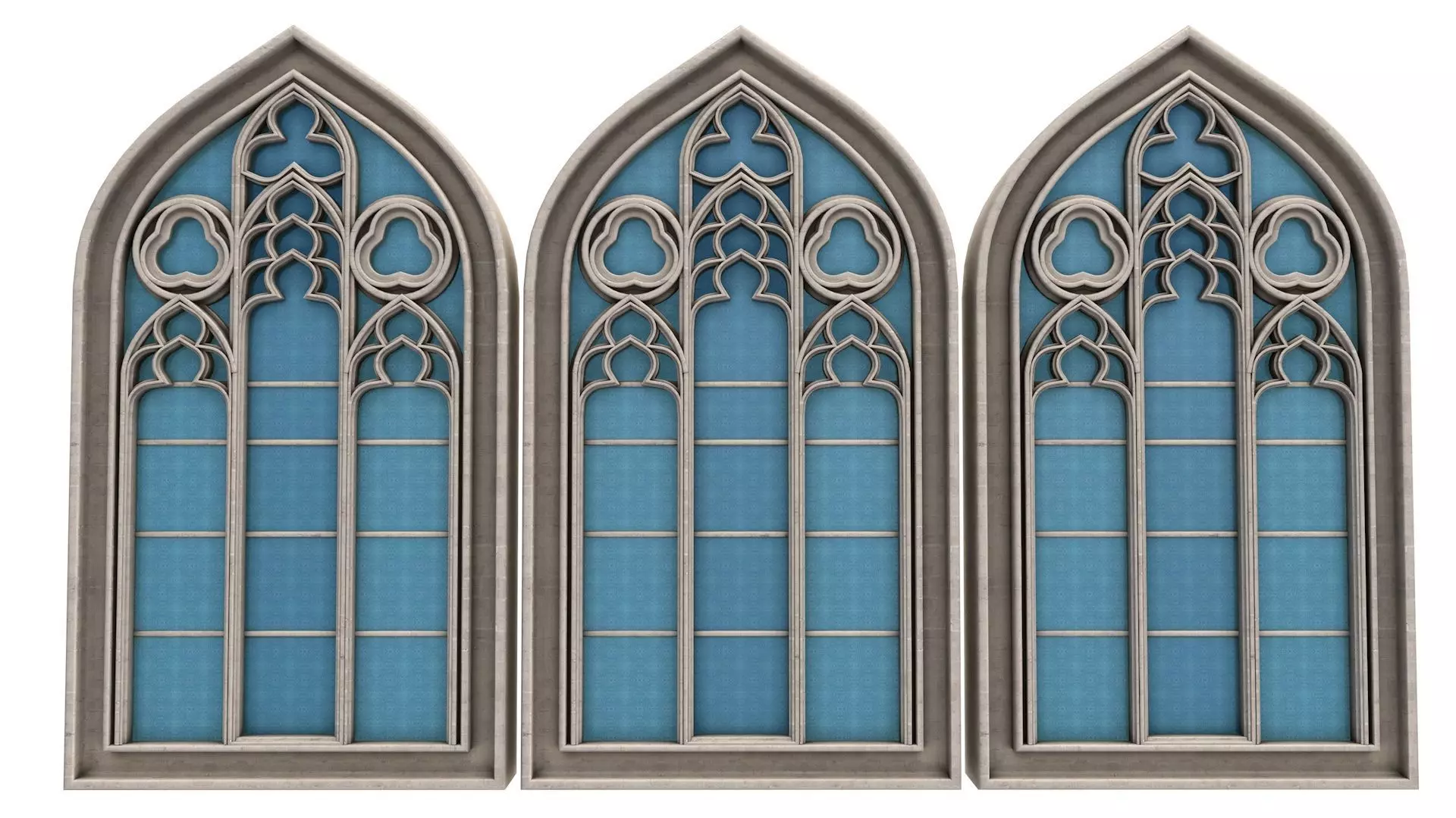 Gothic Window 3D model