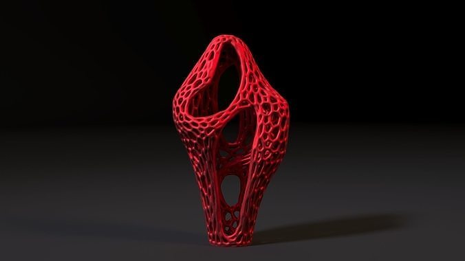 Sculpture Barbara Hepworth 1960 Voronoi 3D print model