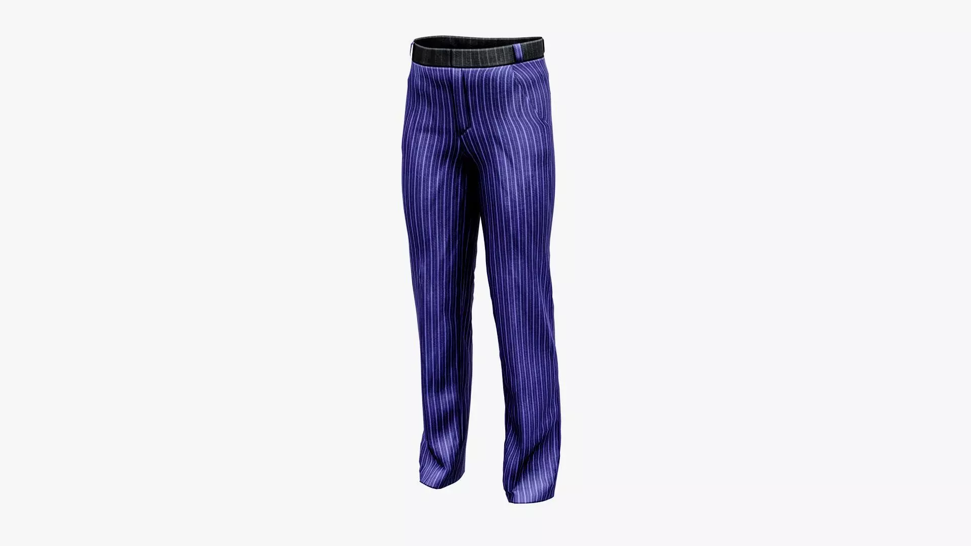 Formal Pants Classic Low-poly 3D model