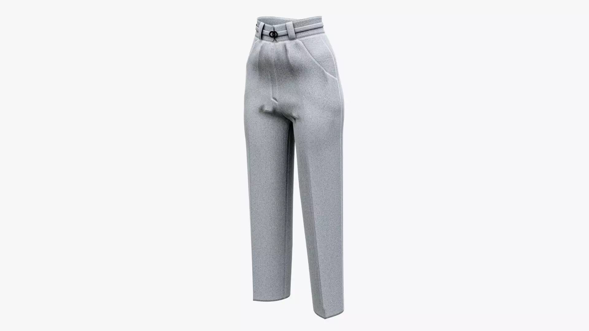 Formal Woman Pants Low-poly 3D model