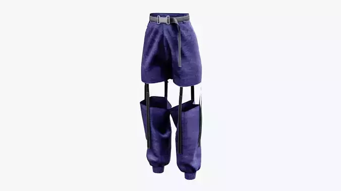 Hip-Hop and Techwear Style Pants