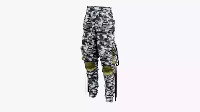 Hip-Hop and Techwear Style Pants