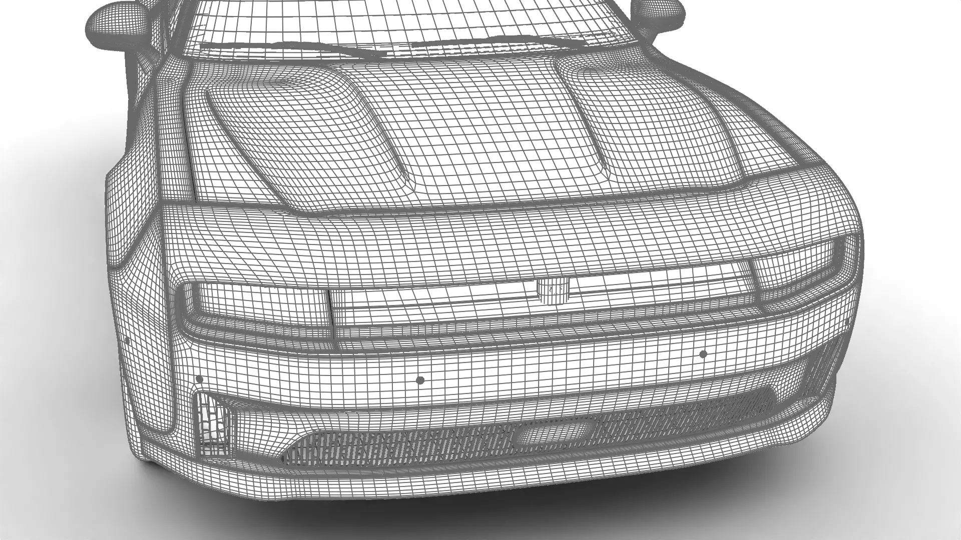 Dodge Charger Daytona 2024 3d model 3D model_50