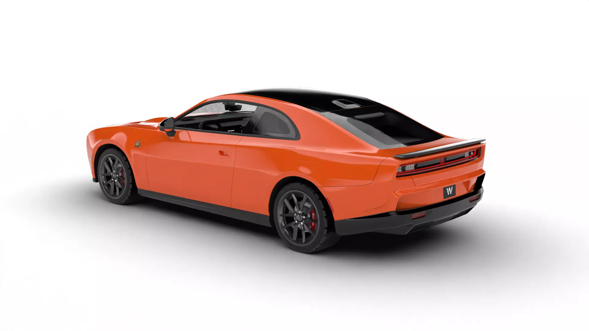 Dodge Charger Daytona 2024 3d model 3D model_3