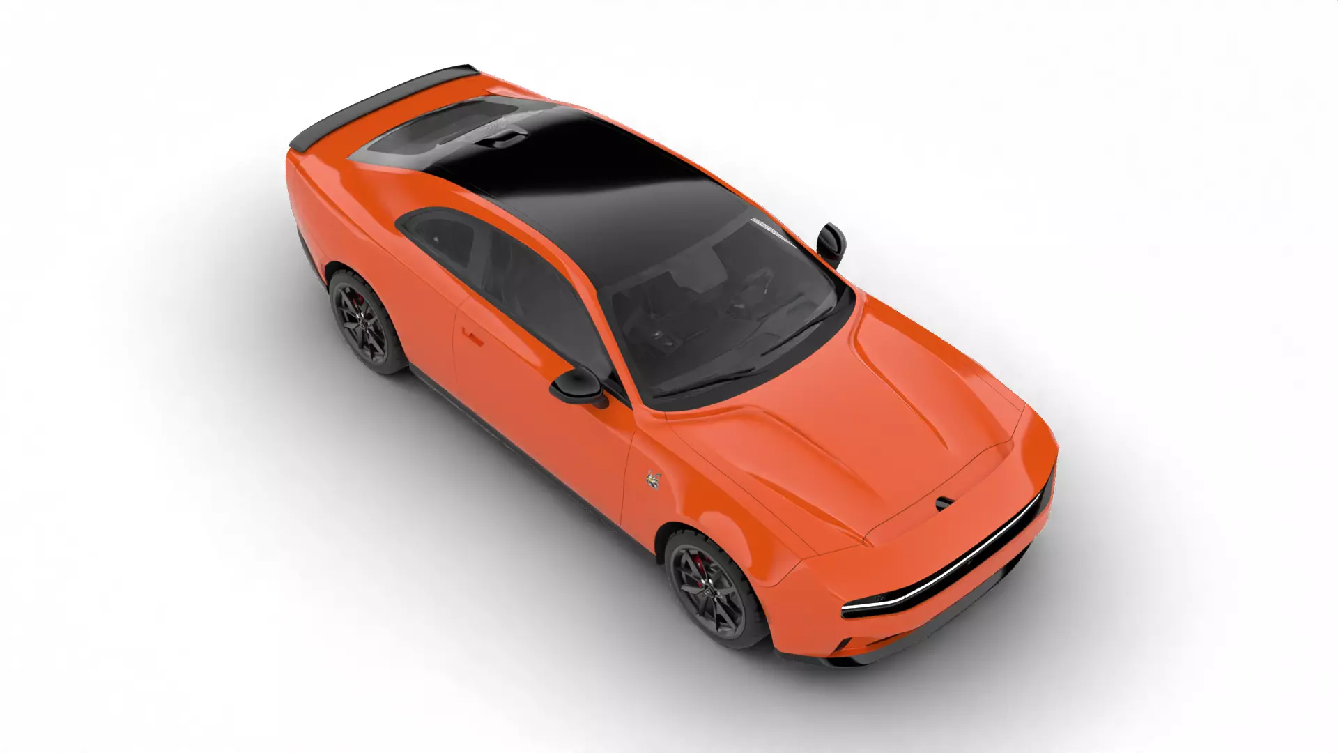 Dodge Charger Daytona 2024 3d model 3D model_13