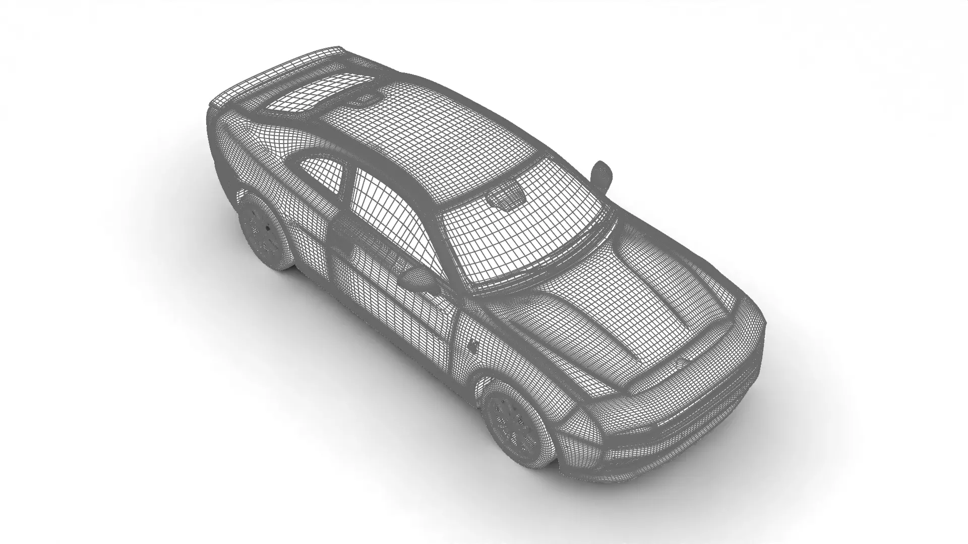 Dodge Charger Daytona 2024 3d model 3D model_30