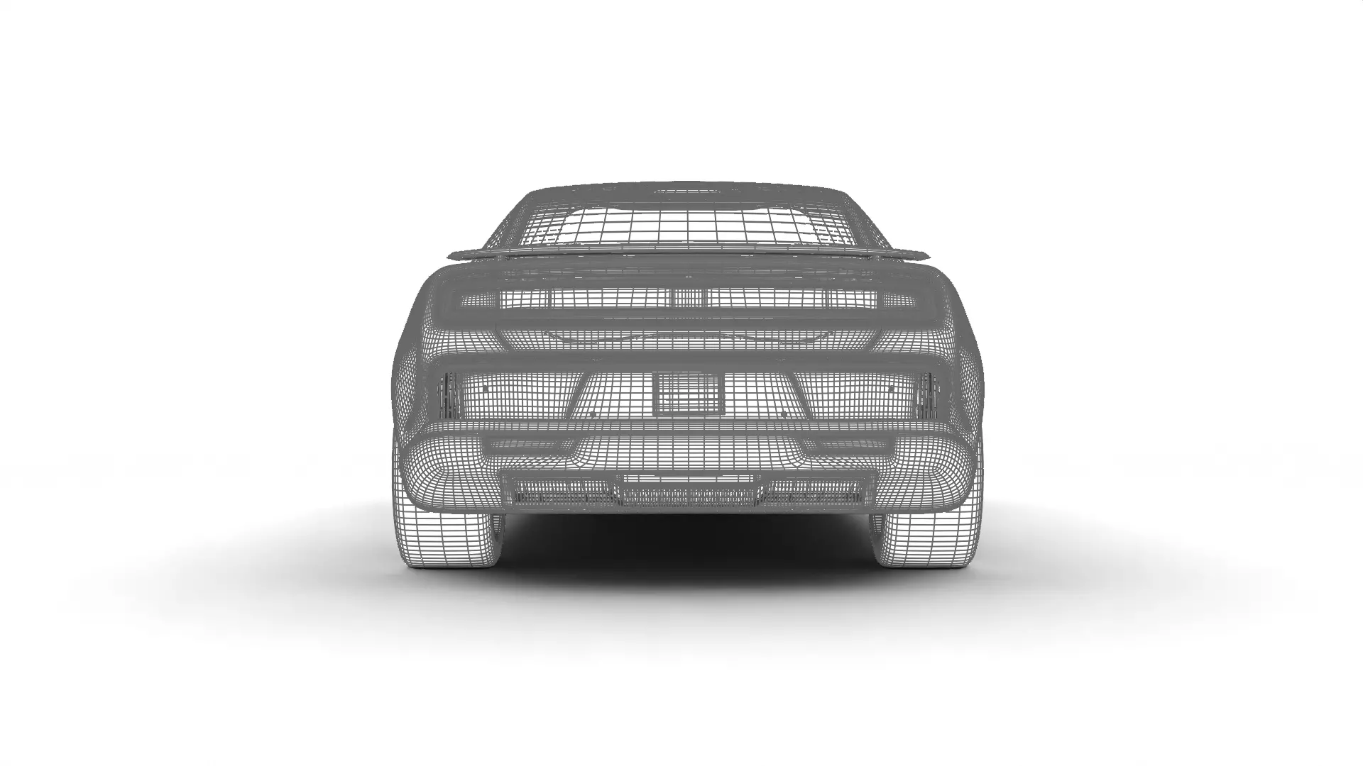 Dodge Charger Daytona 2024 3d model 3D model_45