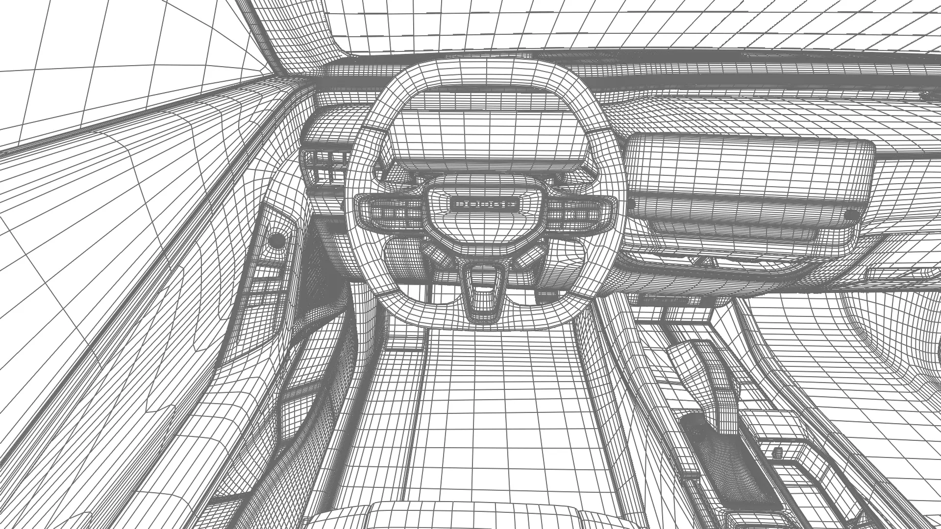 Dodge Charger Daytona 2024 3d model 3D model_44