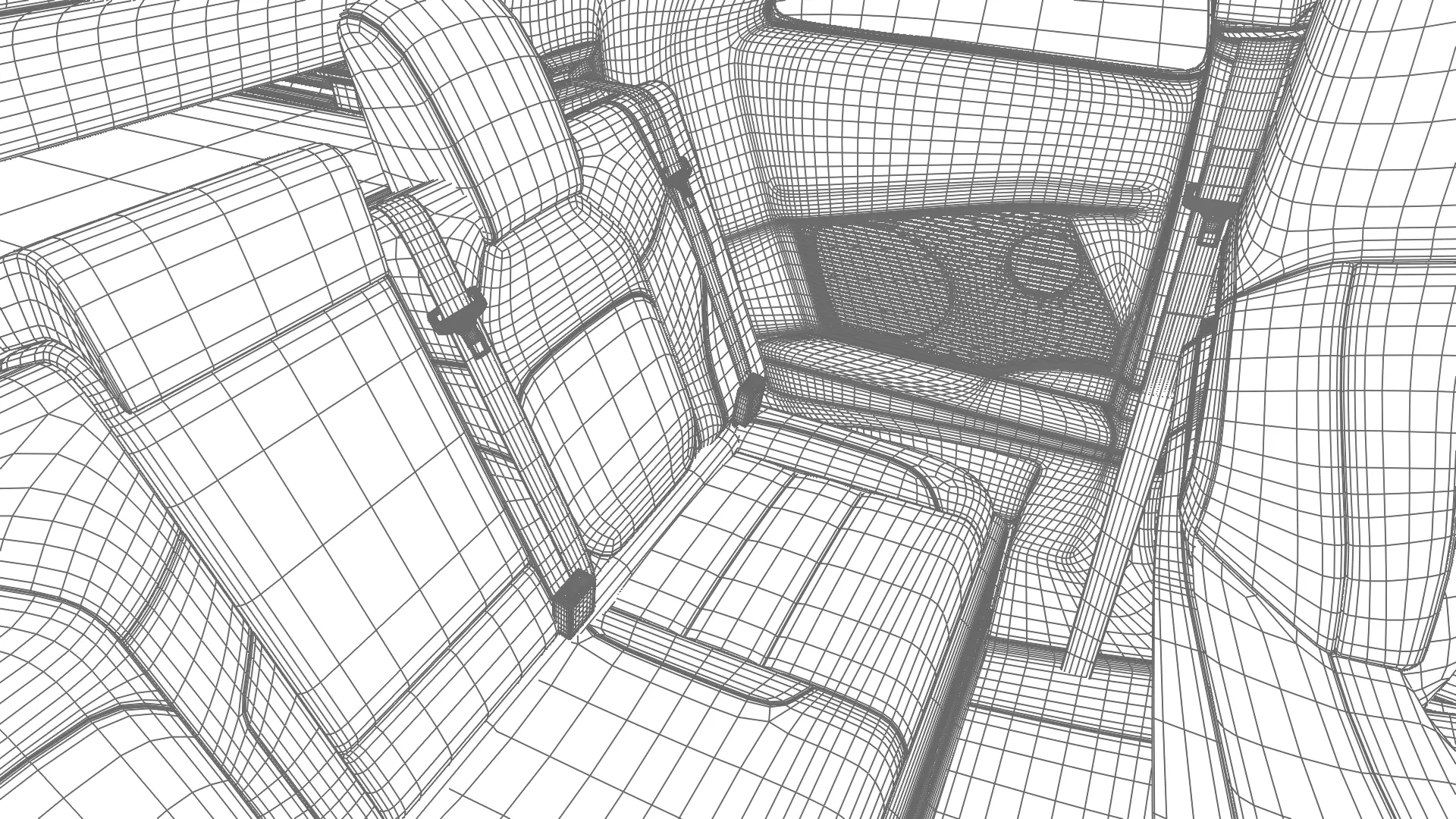 Dodge Charger Daytona 2024 3d model 3D model_43