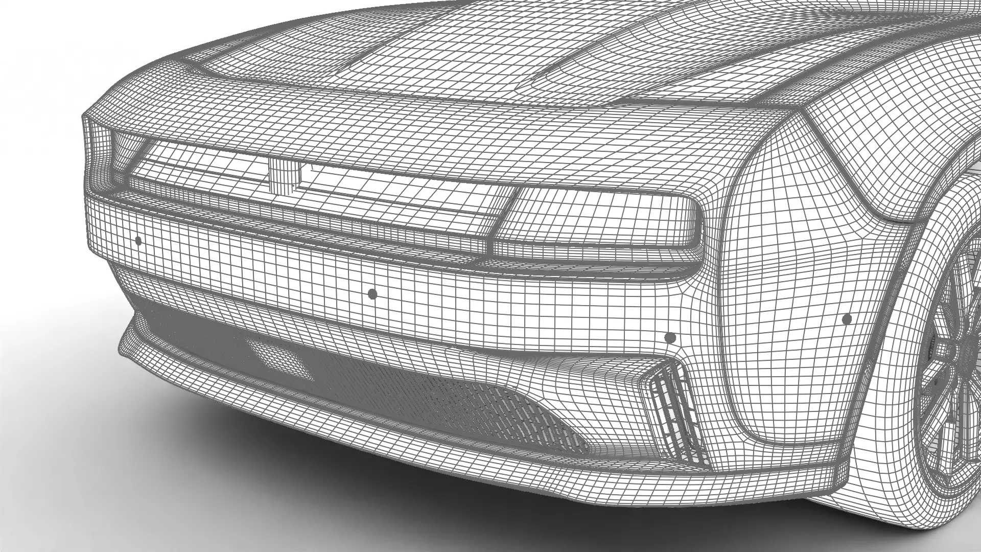 Dodge Charger Daytona 2024 3d model 3D model_51