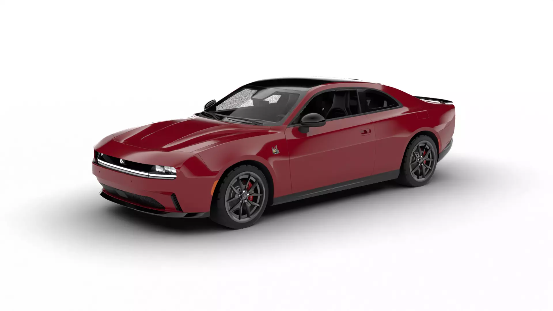 Dodge Charger Daytona 2024 3d model 3D model_1