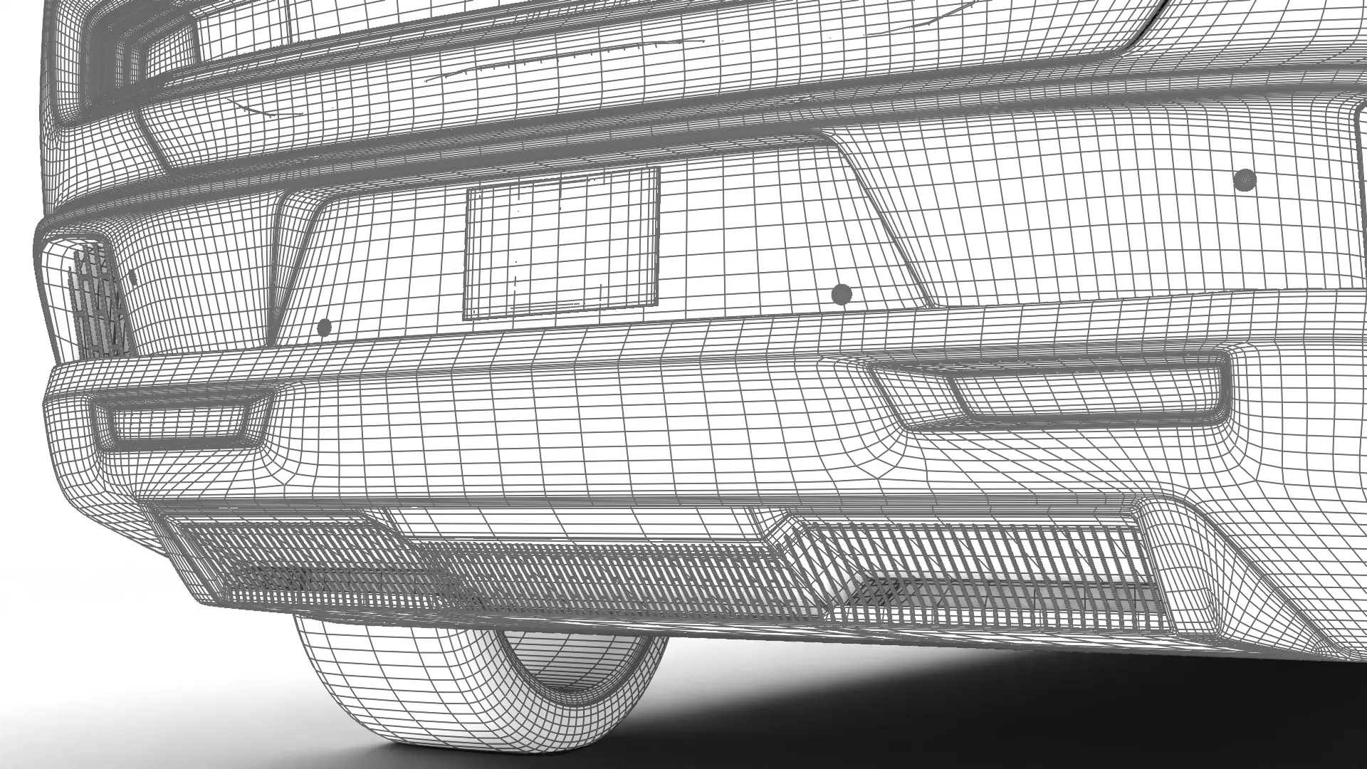 Dodge Charger Daytona 2024 3d model 3D model_33