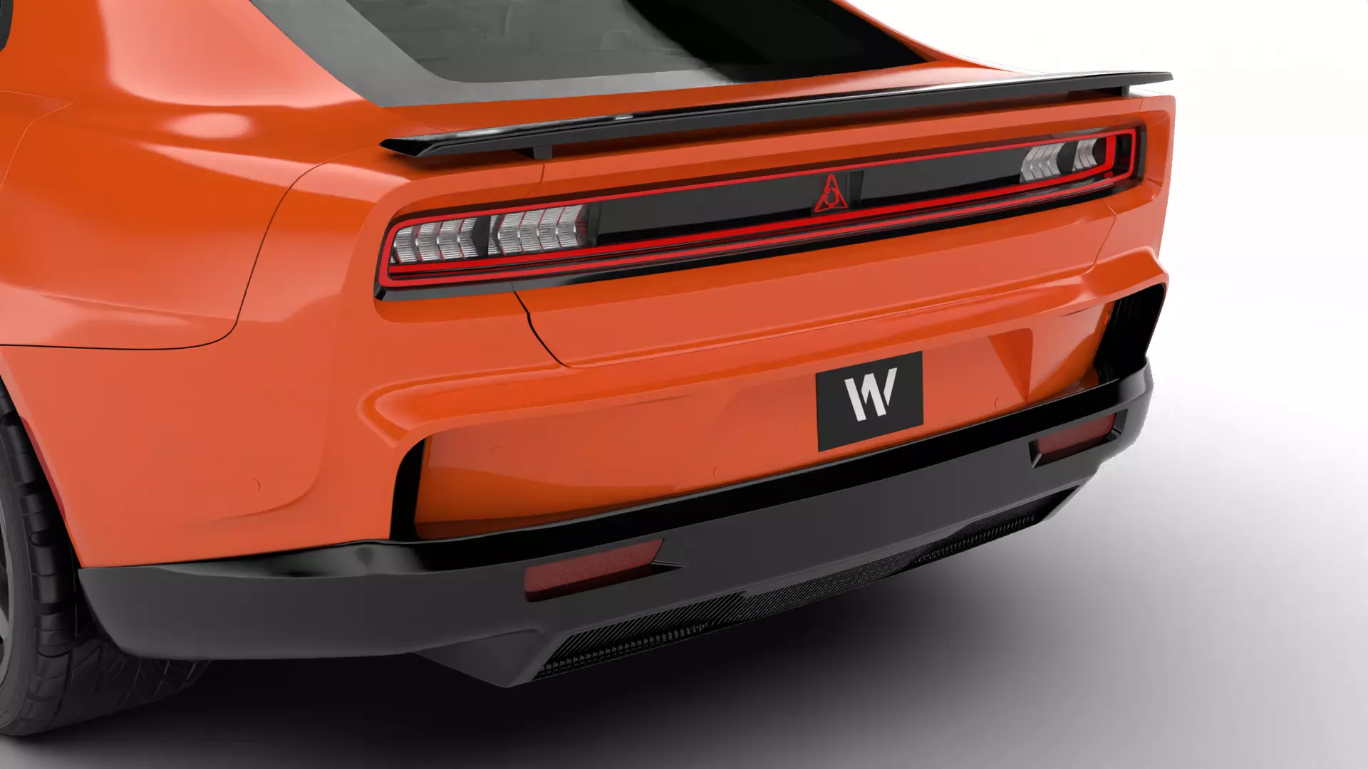 Dodge Charger Daytona 2024 3d model 3D model_26