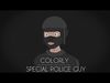 Colorly - Spec Police Guy - Game Ready - Rigged - Customizable Low-poly 3D model_1
