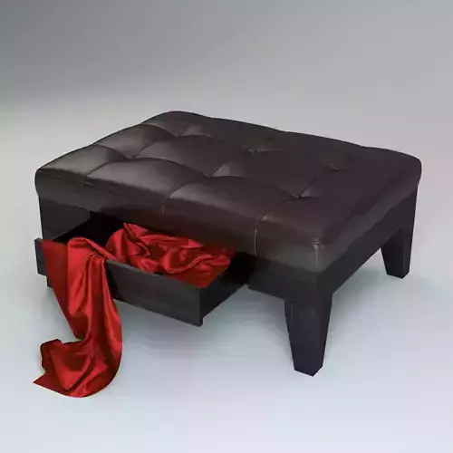 Ottoman with Drawer
