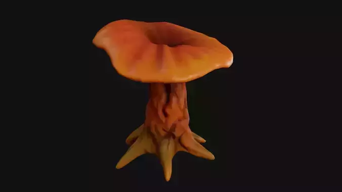 Stylized Mushroom