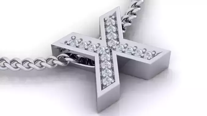 Initial Letter Pendant X