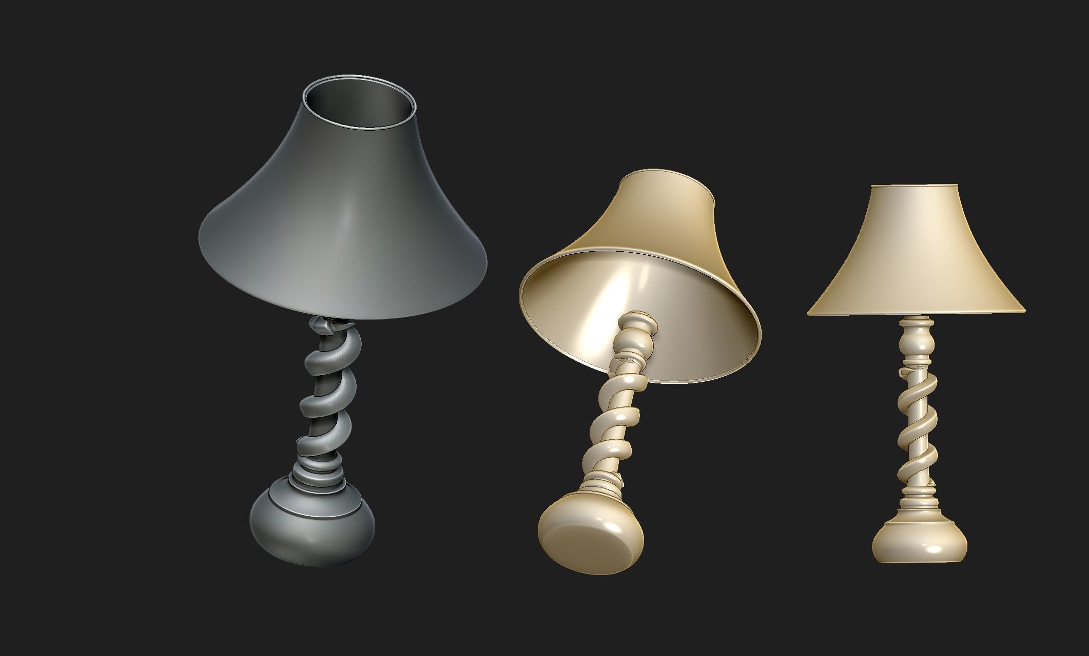 lamp2 3D model_2
