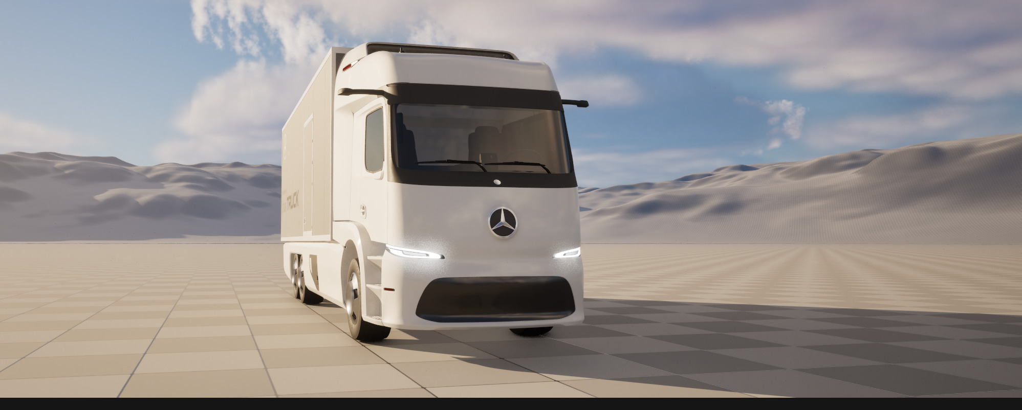 Mercedes Urban E-truck - Render Ready-unreal-vray-redshift 3D model_16