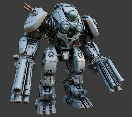 war robot 3D model