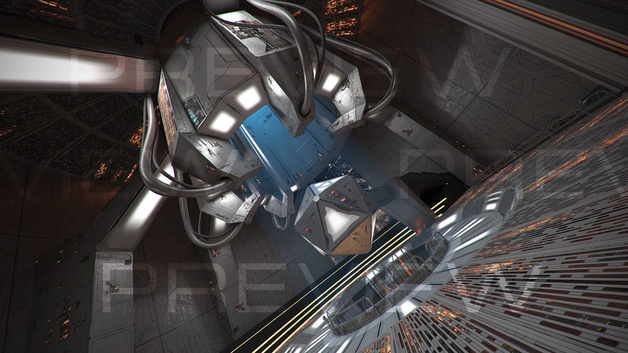 Sci-fi Textures MEGA Pack 3D model_4
