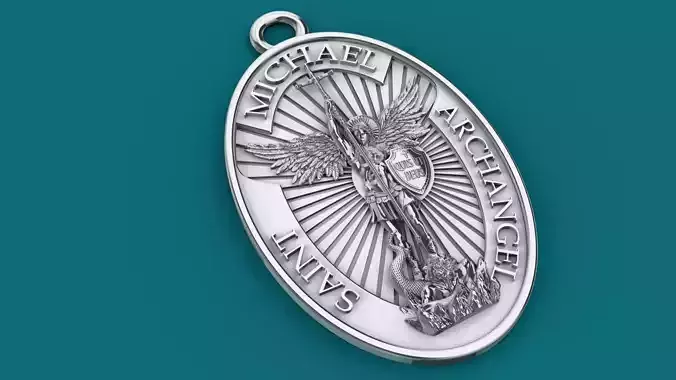 Saint Michael Archangel Pendant