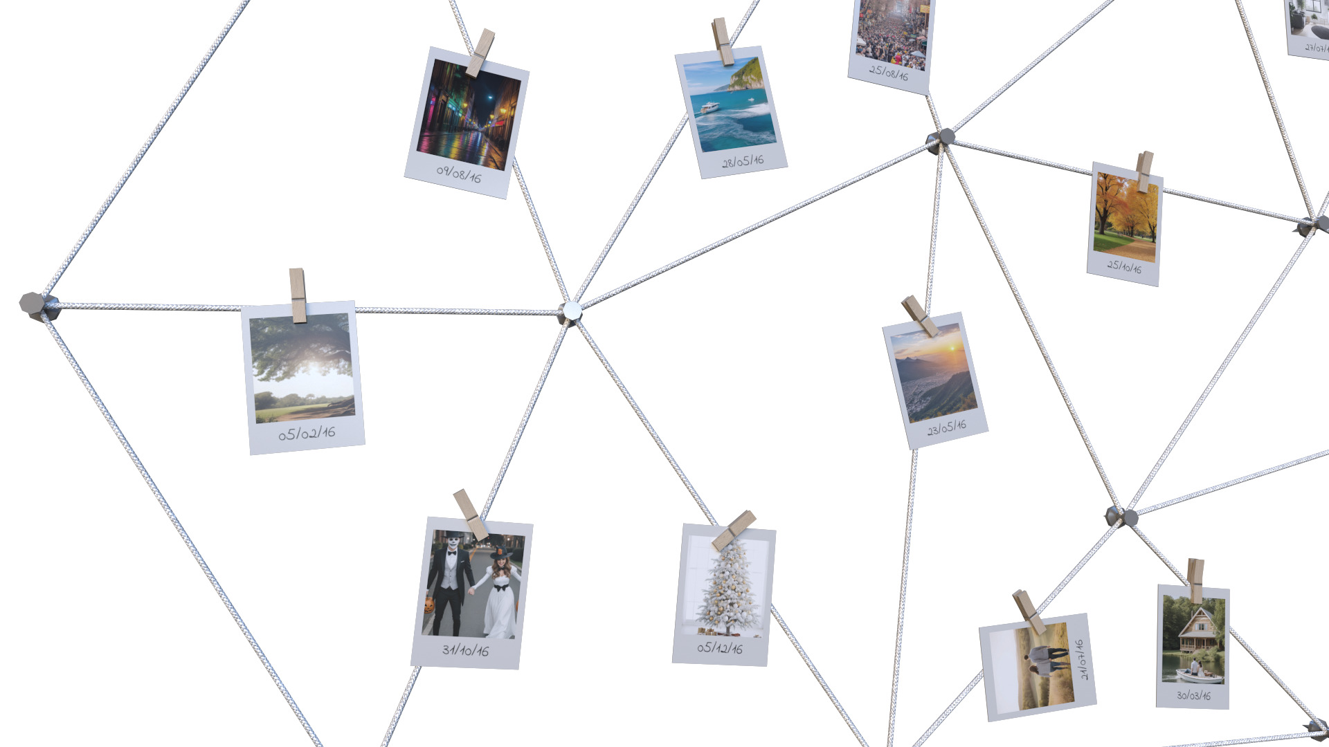 Photo Wall 01 Low-poly 3D model_3