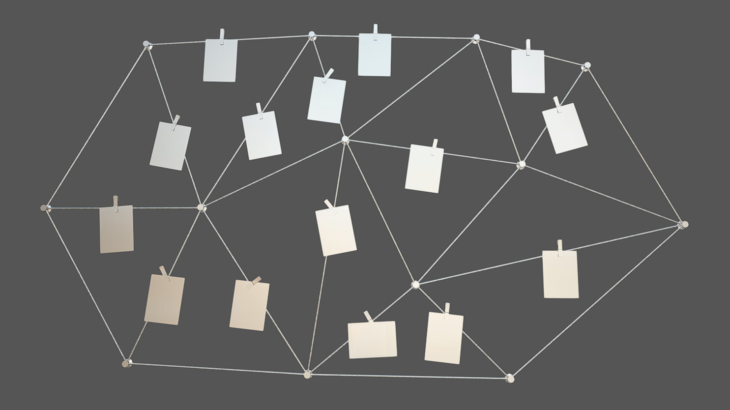 Photo Wall 01 Low-poly 3D model_8