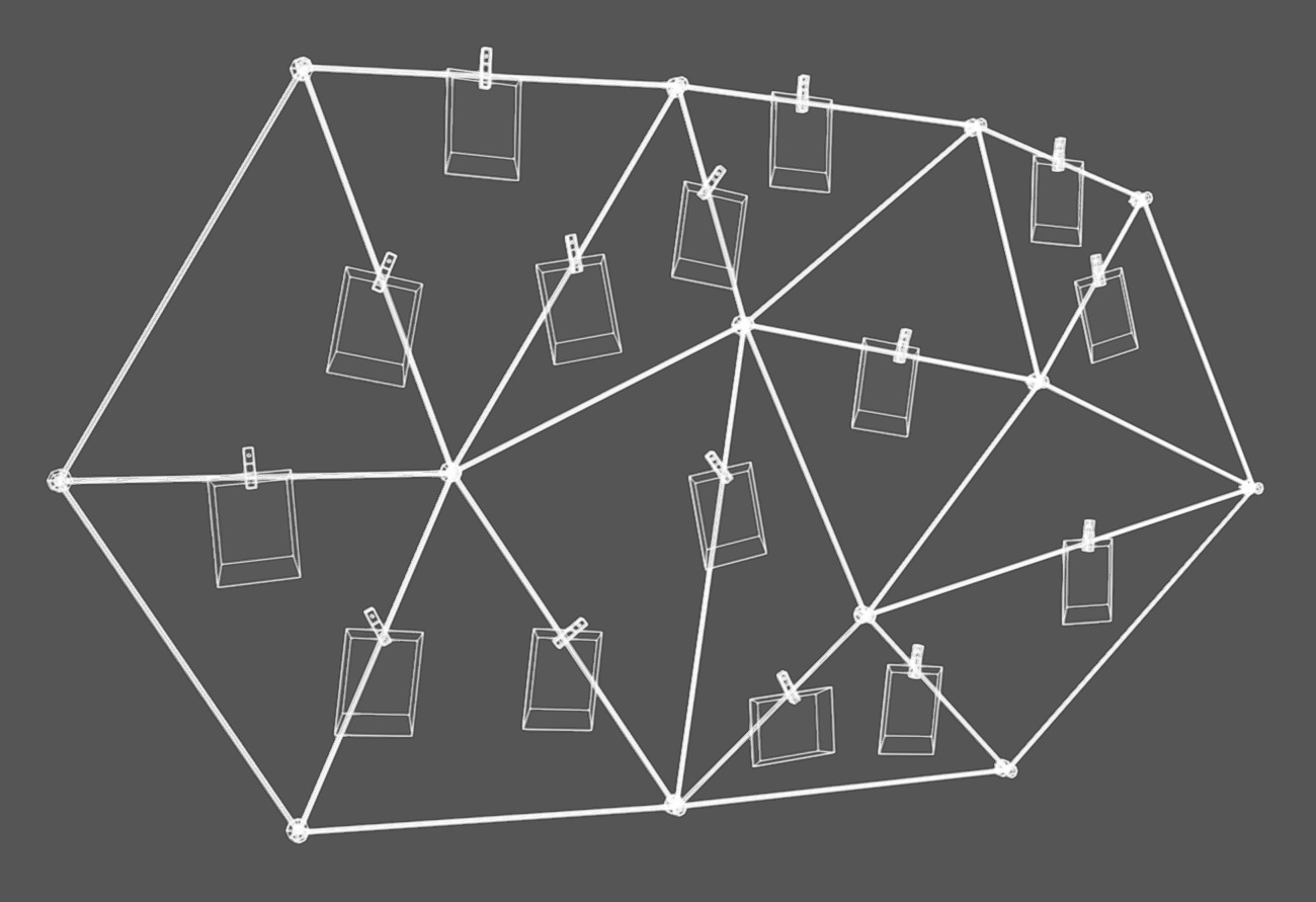 Photo Wall 01 Low-poly 3D model_10