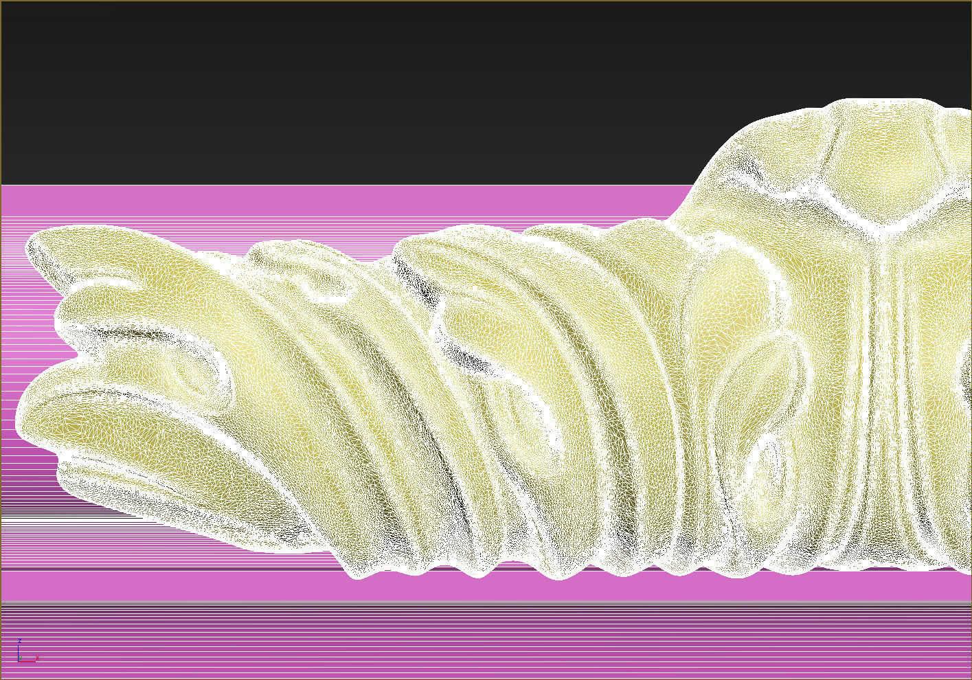 Frame with Carved Elements for CNC machines 3D print model_22